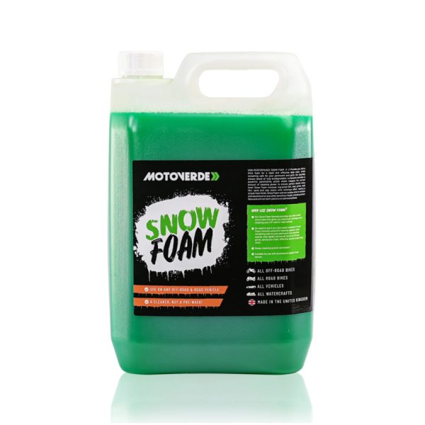 Motoverde SNOW FOAM Wax Valet Foaming Cleaning Vehicle Shine 1L / 5L / 25L - Image 3